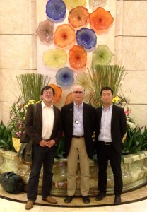 罗晋 约翰休斯 田浩 ，约翰休斯视觉特效科技公司的创建人    Jin, John & Hal